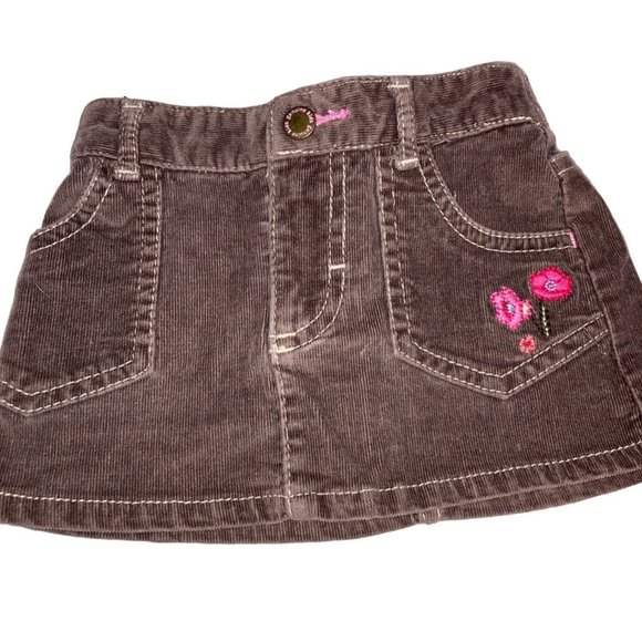 Oshkosh 18 months brown skirt. - Picture 1 of 11
